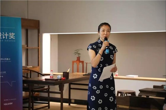 溪山清遠生活館市場總監(jiān)王選文女士介紹溪山清遠生活館