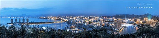 城市夜景燈光照明