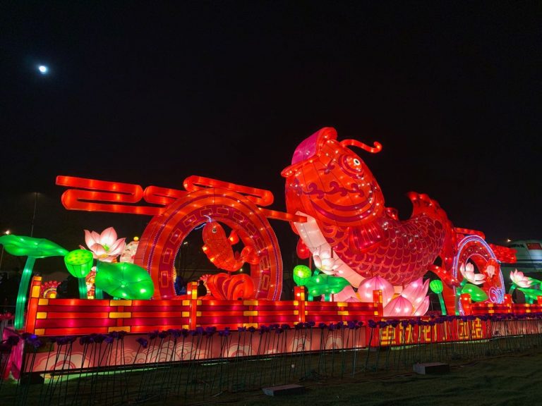 玉壺光轉(zhuǎn)，一夜魚龍舞