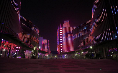 元旦燈光盛宴，告別2020，迎接2021